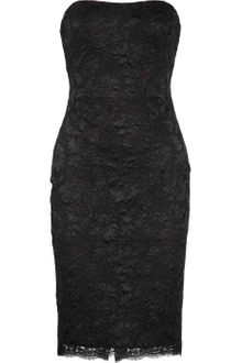 Notte By Marchesa Embroidered Silklace Dress - Lyst