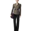 Reiss Structured Blazer in Gold (copper) - Lyst