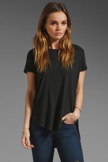 Theory Ribbed Viscose Medea B Top - Lyst