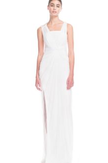 Vionnet Ss Silk Tulle Gown - Lyst