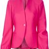 Alexander Mcqueen Single Breasted Blazer in Purple (fuchsia) - Lyst