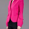 Alexander Mcqueen Single Breasted Blazer in Purple (fuchsia) - Lyst