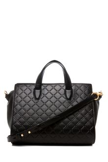 Alexander Wang Pelican Debossed Satchel in Black - Lyst