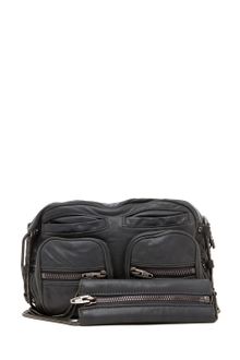Alexander Wang Brenda Chain Shoulder Bag in Titanium - Lyst