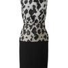 Balenciaga Pixelated Snake Printed Woolblend Dress in Black (black multi) - Lyst