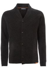 Barbour Vneck Chunky Cardigan