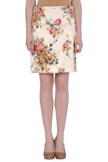 D&G Knee Length Skirt - Lyst