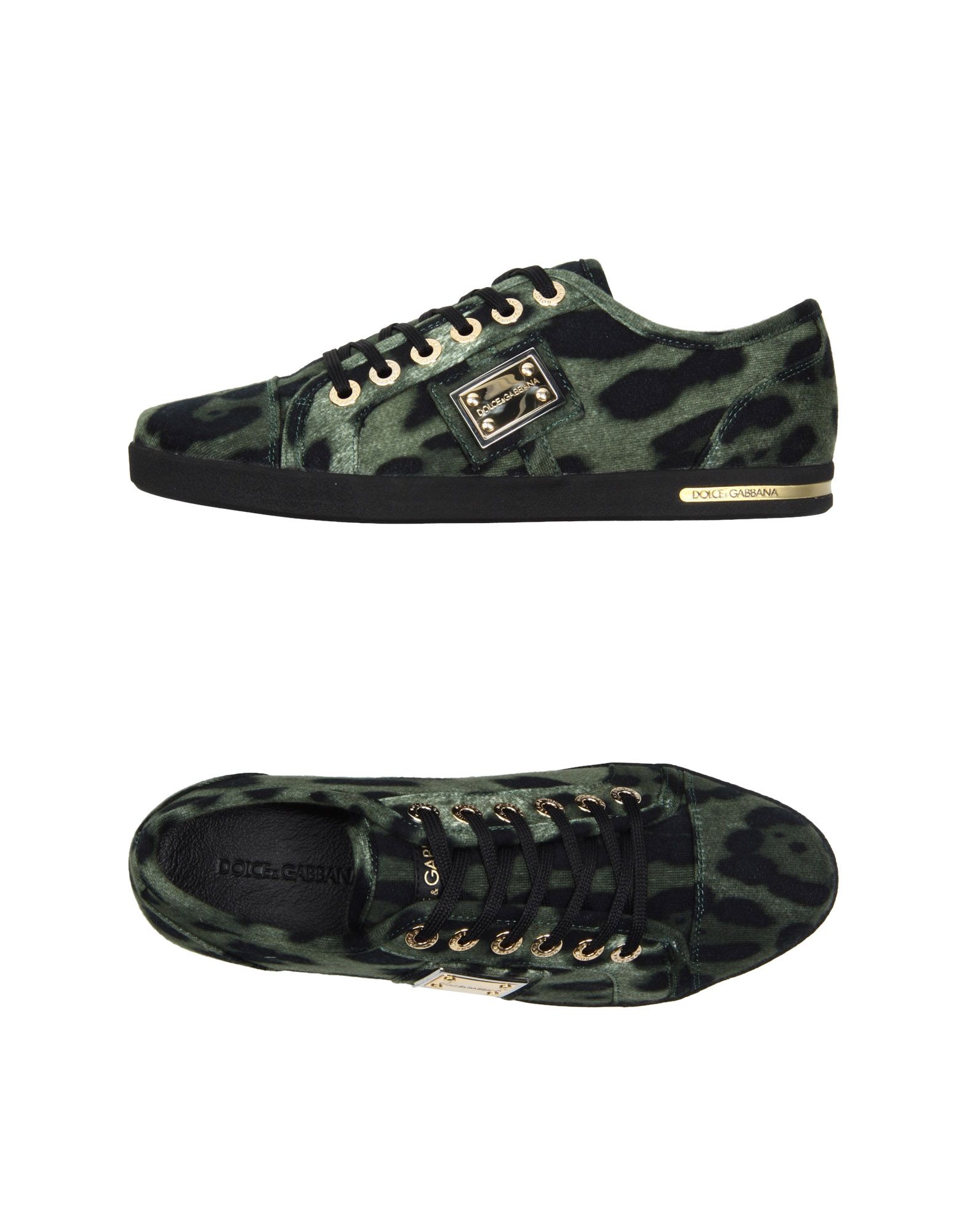 dolce and gabbana green shoes