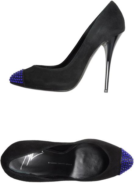 Giuseppe Zanotti Platform Courts in Black - Lyst