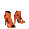 Giuseppe Zanotti X Christopher Kane Ankle Boots in Brown (orange) - Lyst