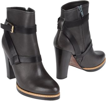 Jil Sander Ankle Boots - Lyst
