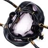 Michael Kors Skorpios Pebbled Leather Drawstring Satchel in Black - Lyst