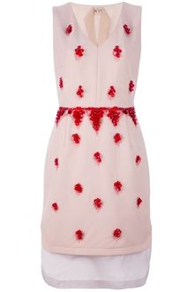 N°21 Embellished Sleeveless Dress - Lyst