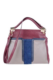 Roberto Cavalli Large Leather Bag - Lyst