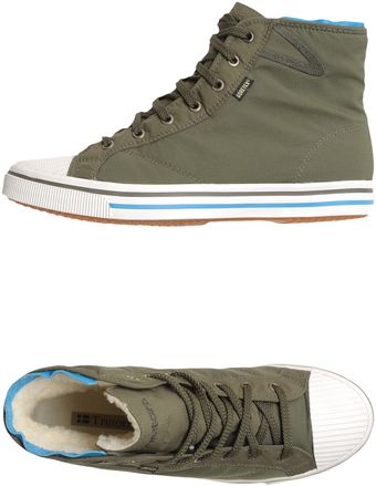 Tretorn Hightop Trainers - Lyst