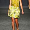 Vera Wang Ss Chantilly Lace Tank in Chartreuse in Yellow (chartreuse) - Lyst