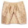 Vera Wang Ss Ethnic Brocade Tulip Skirt in Gold (off white) - Lyst