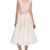 Vera Wang Ss Cotton Voile Dancing Skirt in White - Lyst