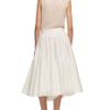 Vera Wang Ss Cotton Voile Dancing Skirt in White - Lyst