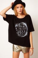 ASOS Collection Asos Tshirt with To The Moon and Back Print
