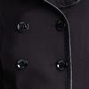 Burberry Brit Peplum Hem Peacoat in Black (black pearl) - Lyst