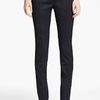 Burberry Prorsum Skinny Stretch Wool Pants in Black - Lyst