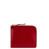 Comme Des Garçons Red Leather Coin Wallet in Red for Men - Lyst