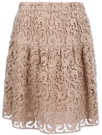 Dolce & Gabbana Lace Skirt - Lyst