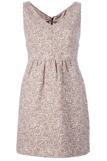 Dolce & Gabbana Embroidered Floral Print Dress - Lyst