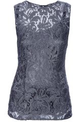 Dolce & Gabbana Lace Overlay Top