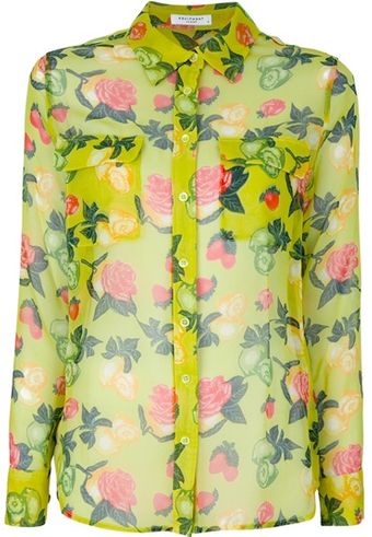 Equipment Floral Blouse - Lyst