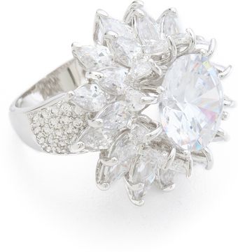 Kenneth Jay Lane Dimensional Flower Ring - Lyst
