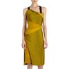 Narciso Rodriguez Halter Tback Dress in Green - Lyst