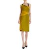 Narciso Rodriguez Halter Tback Dress in Green - Lyst