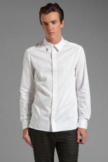 Richard Chai Arc Classic Button Down Shirt - Lyst