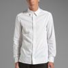 Richard Chai Arc Classic Button Down Shirt in White for Men - Lyst