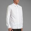 Richard Chai Arc Classic Button Down Shirt in White for Men - Lyst