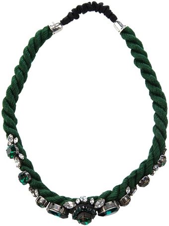 Shourouk Crystal Encrusted Head Band - Lyst
