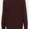 Topshop Studded Slouchy Cardigan in Red (burgundy) - Lyst