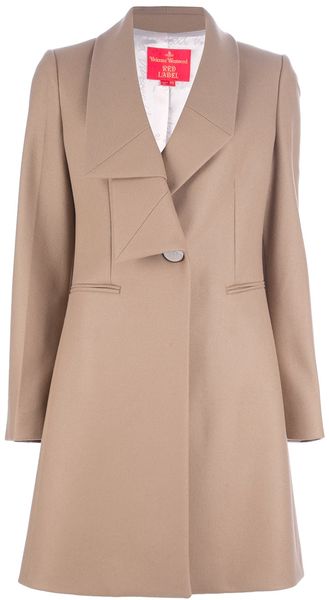 Vivienne Westwood Red Label Asymmetric Lapel Coat - Lyst