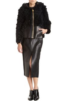Alexander Wang Shearling Coat - Lyst