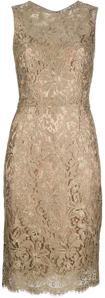 Dolce & Gabbana Floral Lace Dress in Floral - Lyst