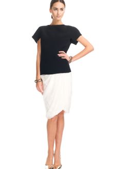 Giambattista Valli Ss Double Viscose Shirt - Lyst