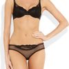 Stella Mccartney Elodie Hopping Lace Contour Bra in Black - Lyst