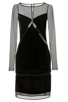 Emilio Pucci Velvet Dress with Cutout Detail - Lyst