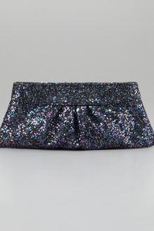Lauren Merkin Eve Snapframe Glitter Clutch Bag - Lyst