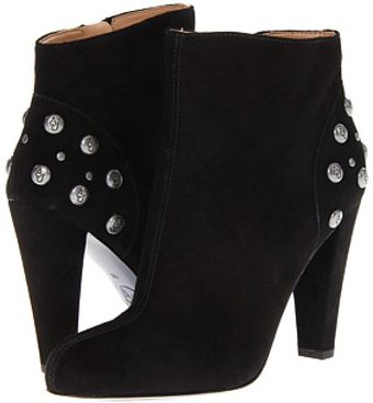 Armani Jeans High Heeled Short Shaft Boot - Lyst