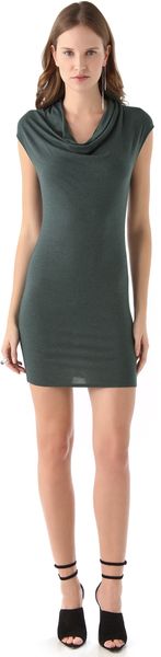 Helmut Nova Cowl Neck Dress - Lyst