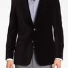 Michael Kors Trim Fit Velvet Blazer in Black for Men - Lyst