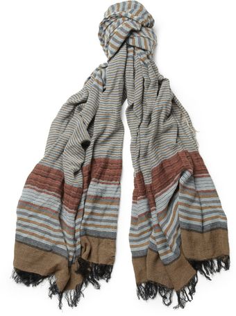 Missoni Striped Cottonblend Scarf - Lyst